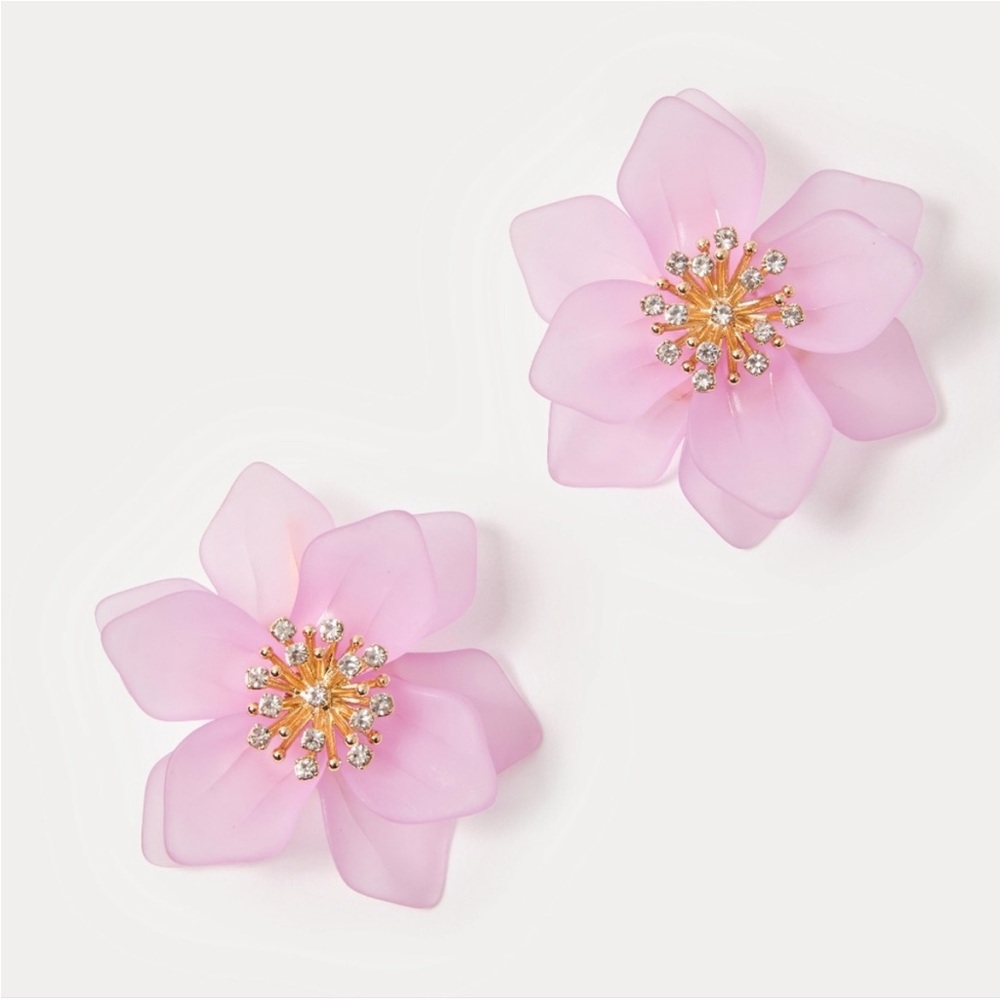 Lilly Pulitzer Pink Blossom Earrings